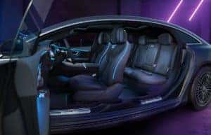 2022 EQS Interior Front and Rear Seats