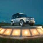 2024 Mercedes-Benz G-Wagon on light up platform