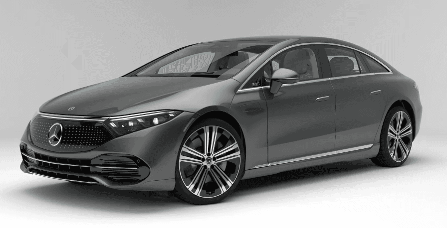 full length exterior sedan dark gray