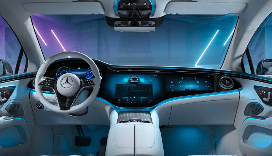 interior front seat car