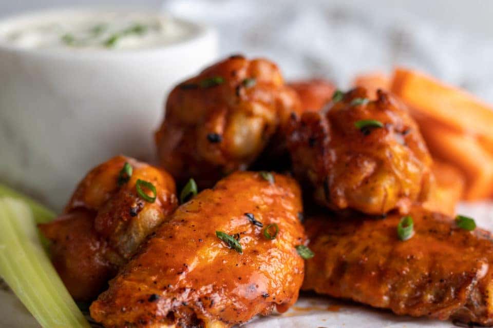 Tailgate snacks on a platter
